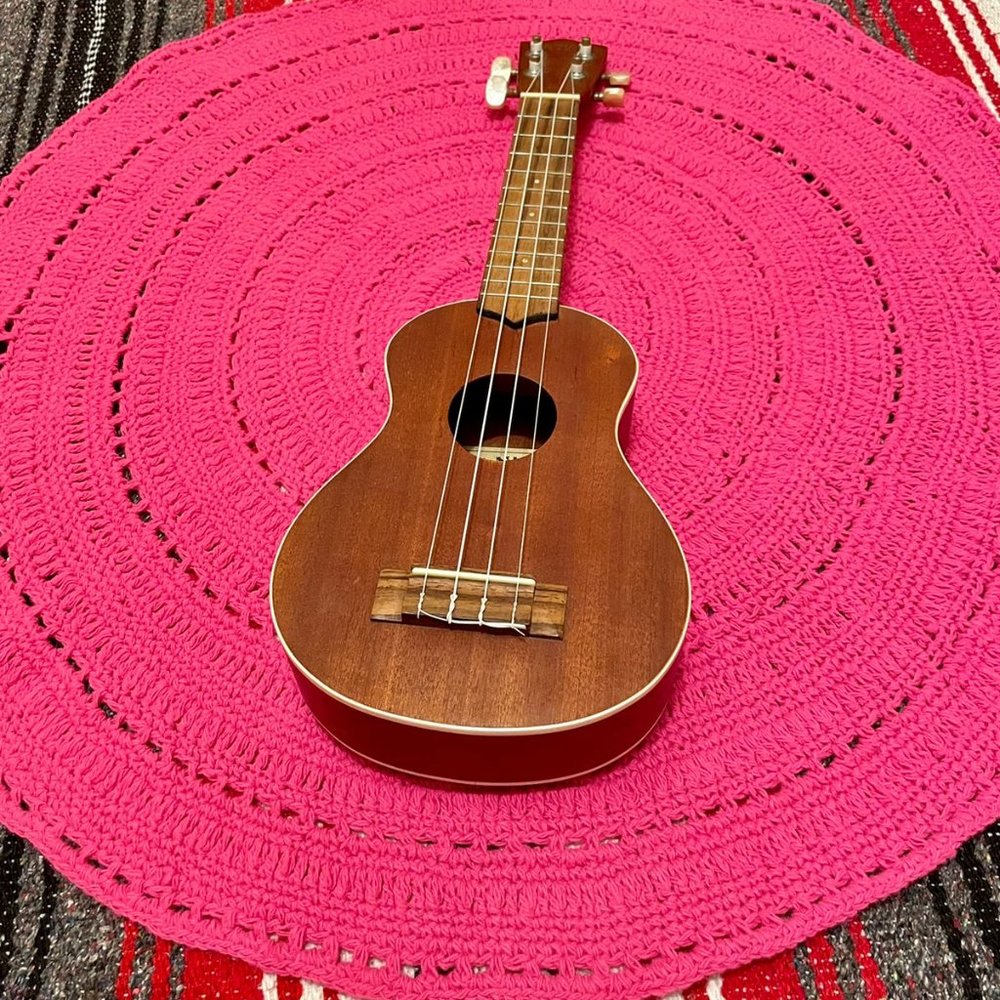 Handmade Large Pink Round Rug( Doily) — Perfect for Home & Decor
